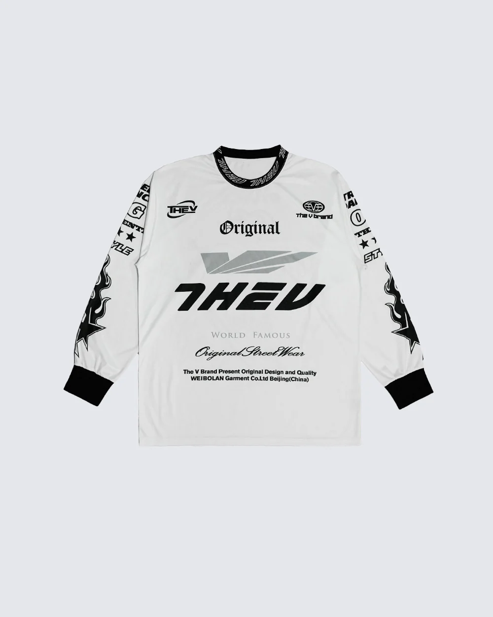 Street Graphic Print Long Sleeve Tee - Image 3