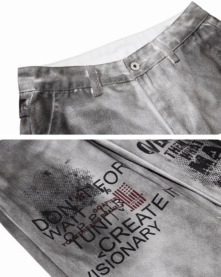 Street Hip-Hop Distressed Denim Jeans - Image 4