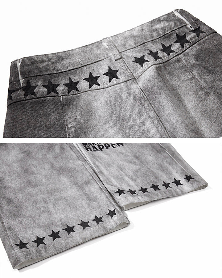 Street Hip-Hop Distressed Denim Jeans - Image 5