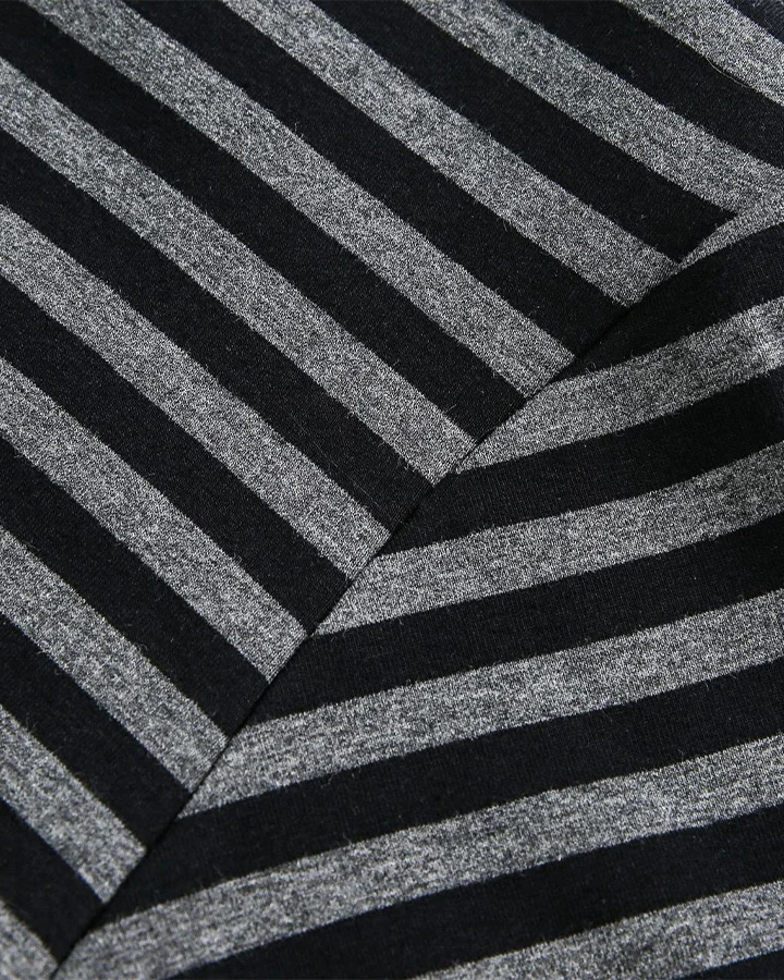 Striped Faux Fur Hooded Jacket - Image 10
