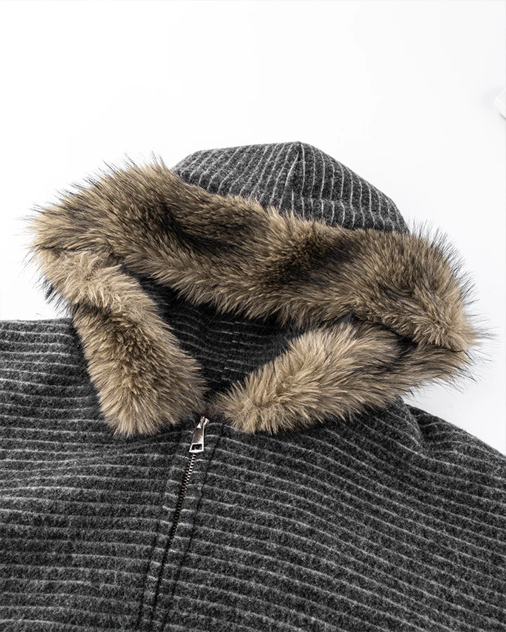 Cotton Blend + Faux Fur Lining - Image 3
