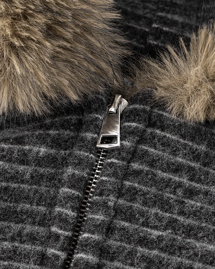 Cotton Blend + Faux Fur Lining - Image 5