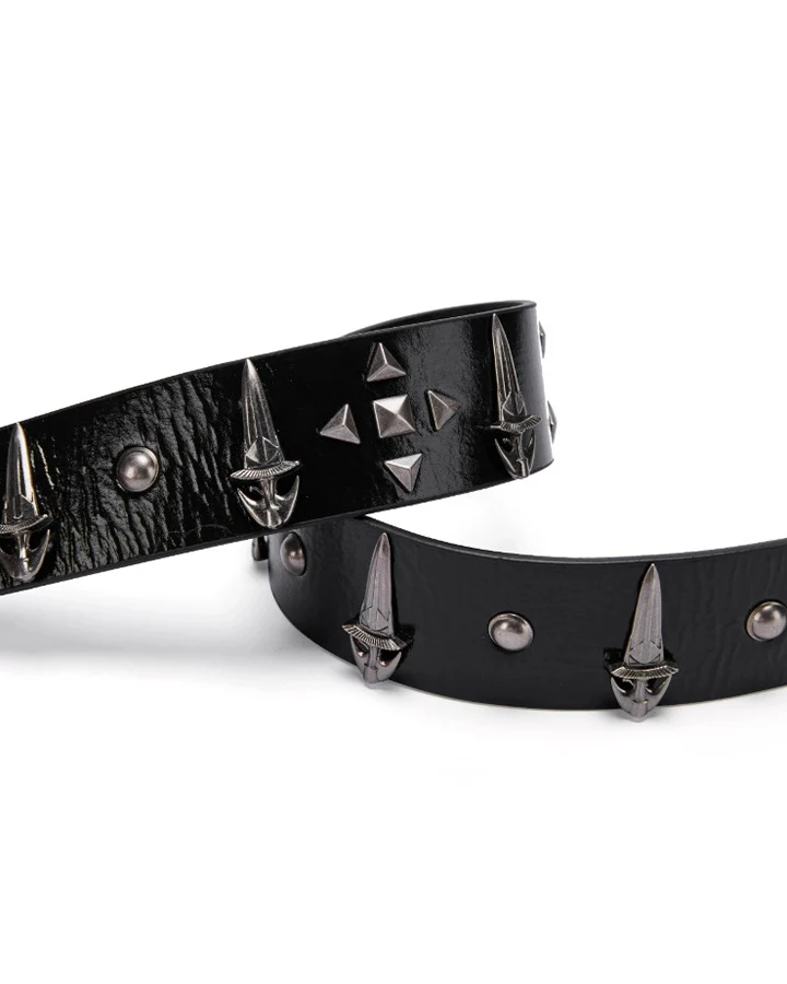 Studded Chain Punk Belt - Image 7