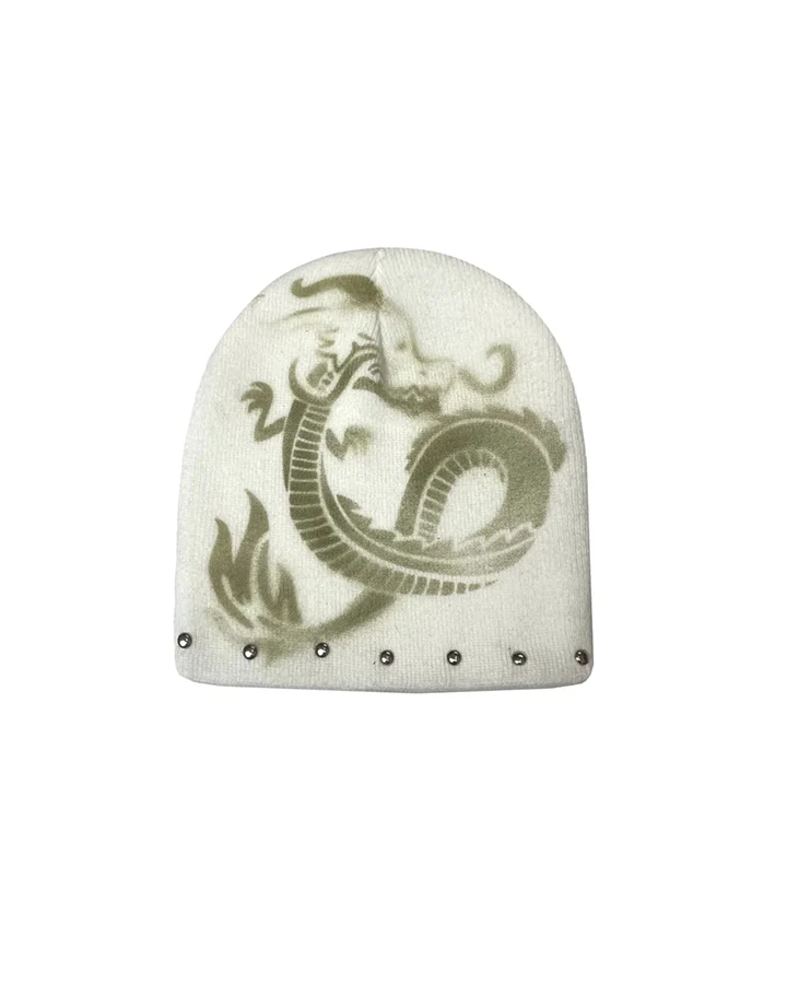 Studded Gradient Beanie Hat - Image 4