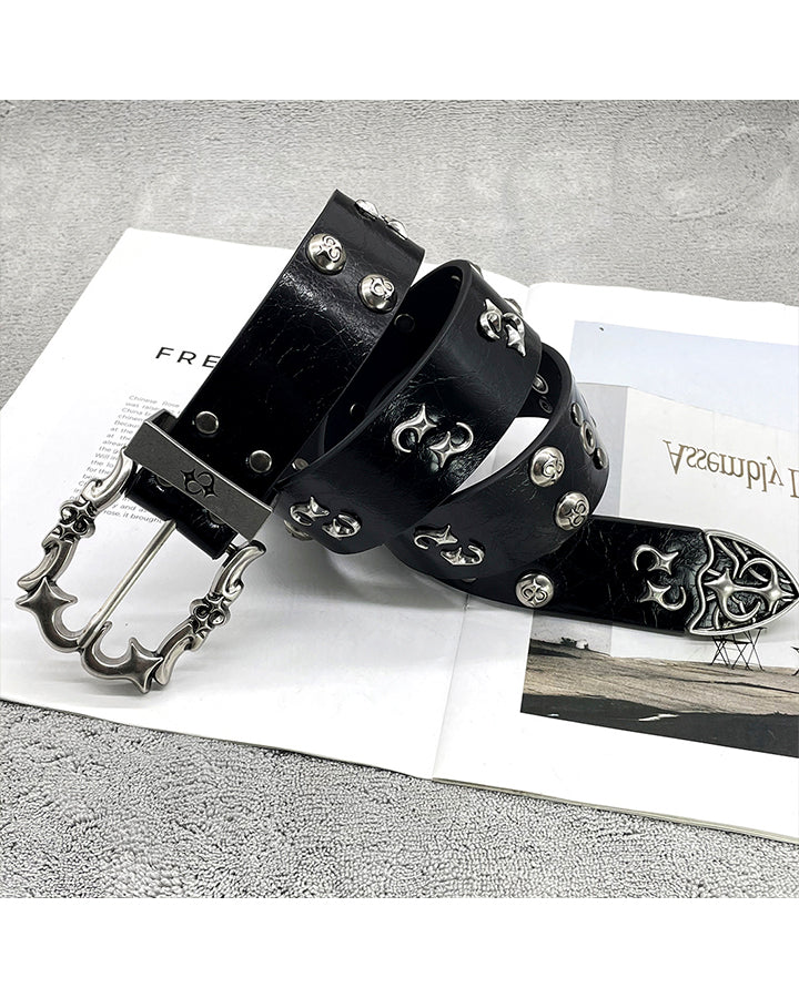 Studded Hip-Hop Punk Belt - Image 5