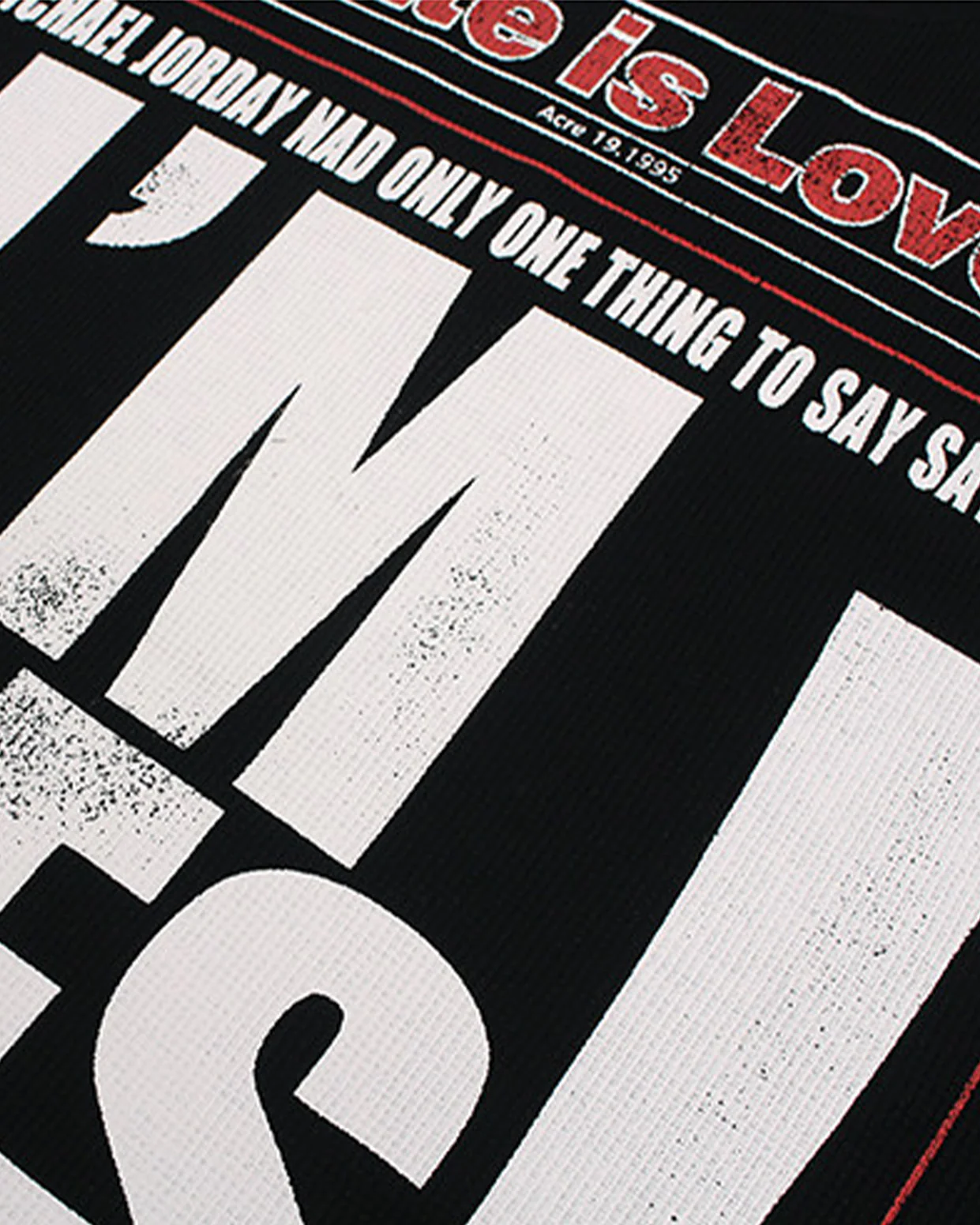 Studded Newspaper Graphic Tee - Image 10