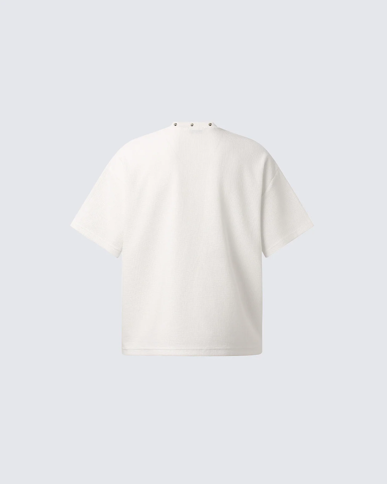 Studded Newspaper Graphic Tee - Image 4
