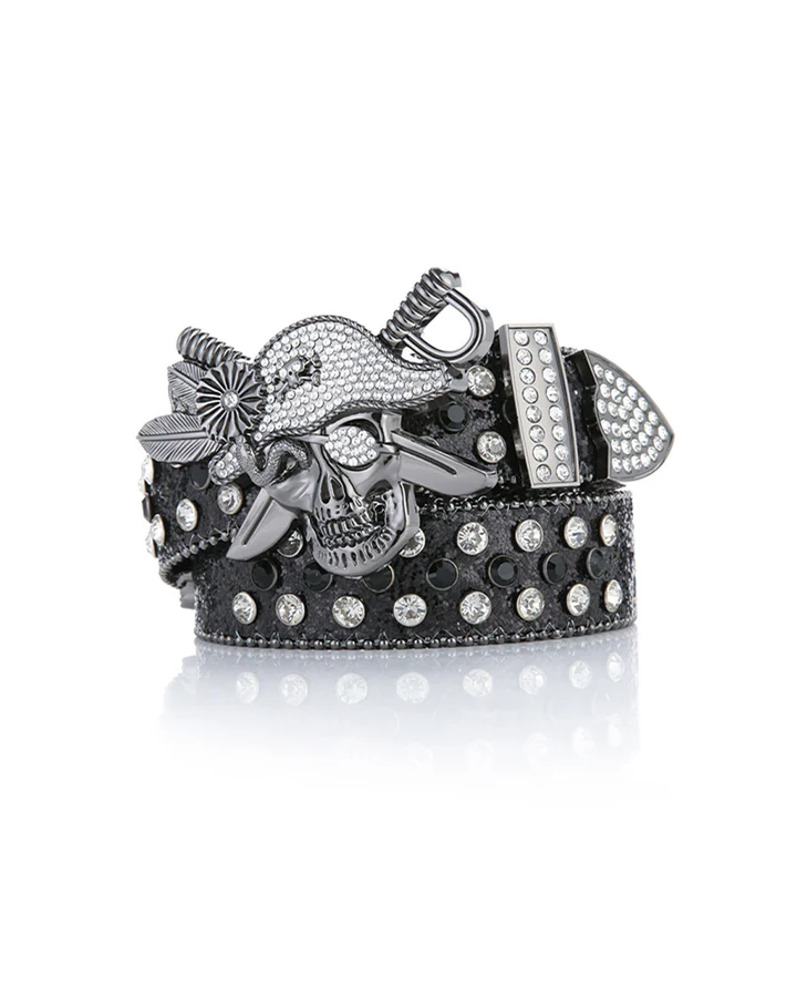 Studded Skull Hardware Belt - Image 7
