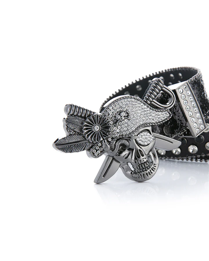 Studded Skull Hardware Belt - Image 9