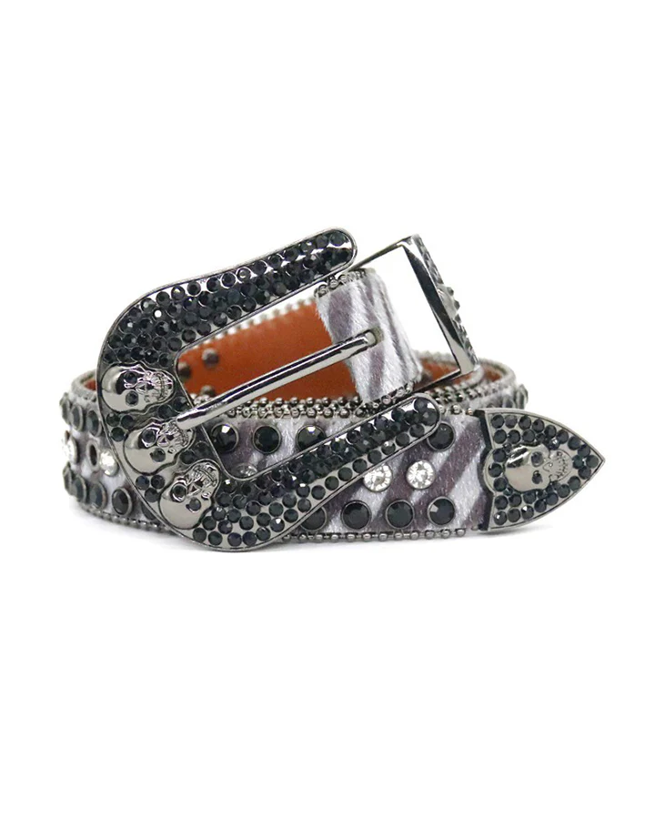Studded Skull Punk Belt - Image 4