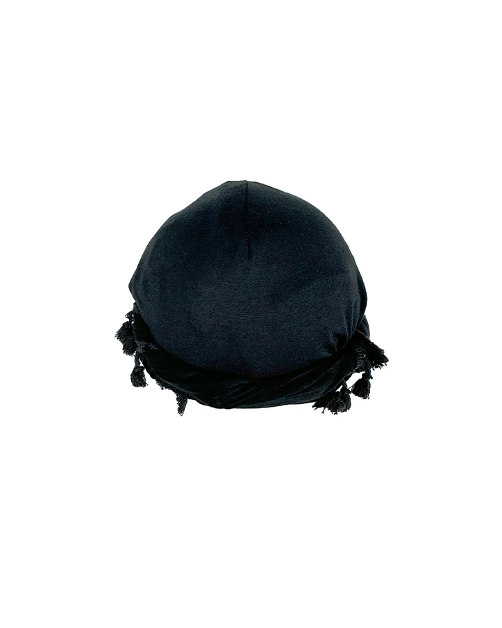 Tassel Print Twist Tail Hip-Hop Hat - Image 5