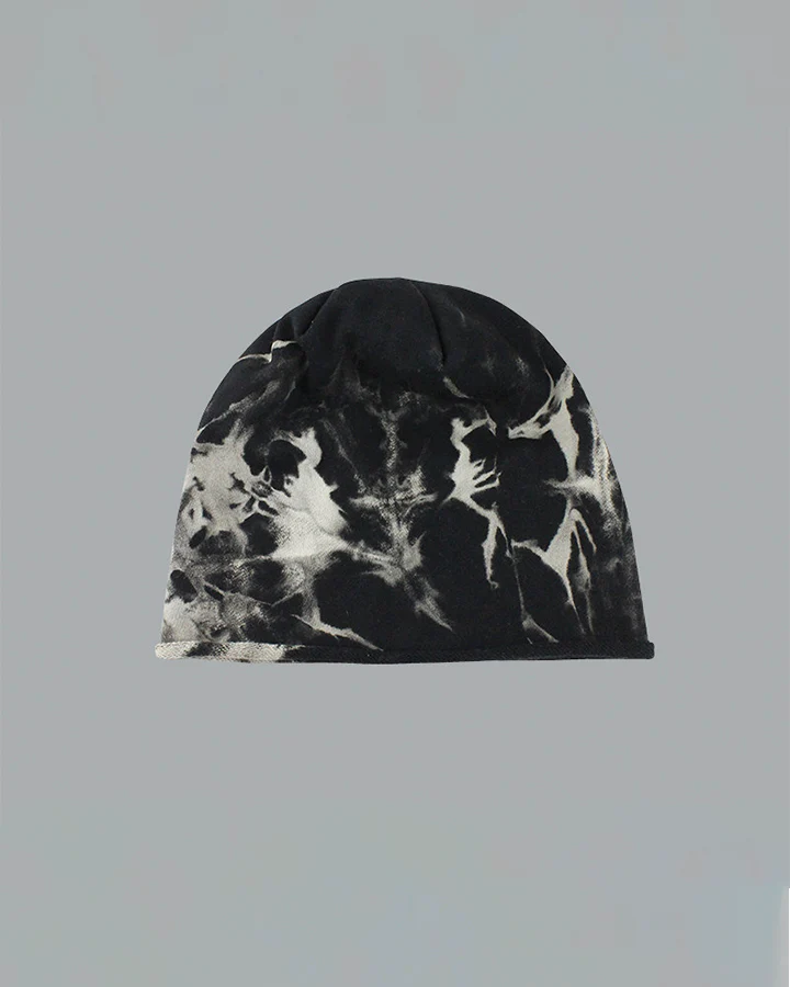 Tie-Dye Knit Beanie Hat - Image 6