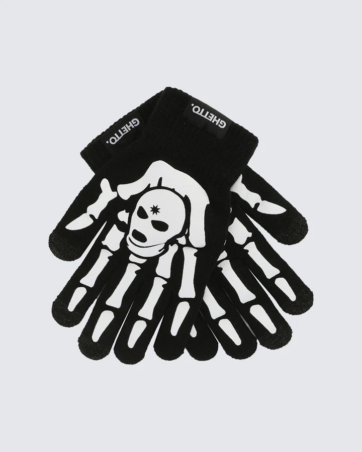 Touchscreen Skeleton Gloves - Image 7