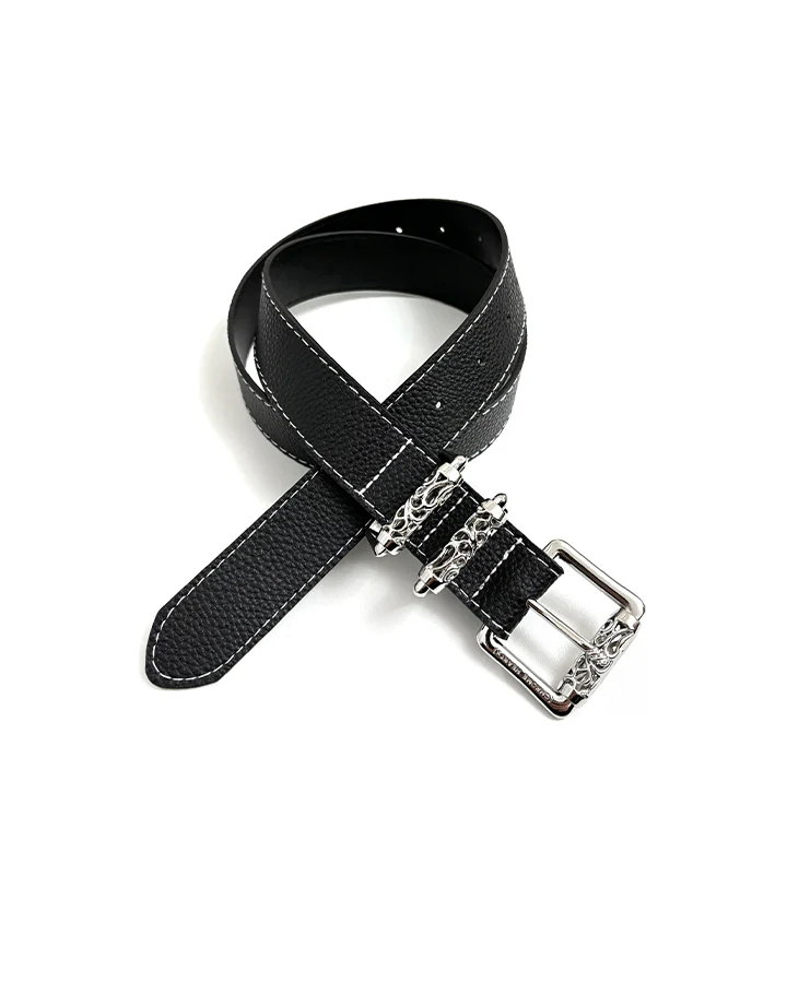 Trendy Roller Hollow Vine Pattern Belt - Image 3