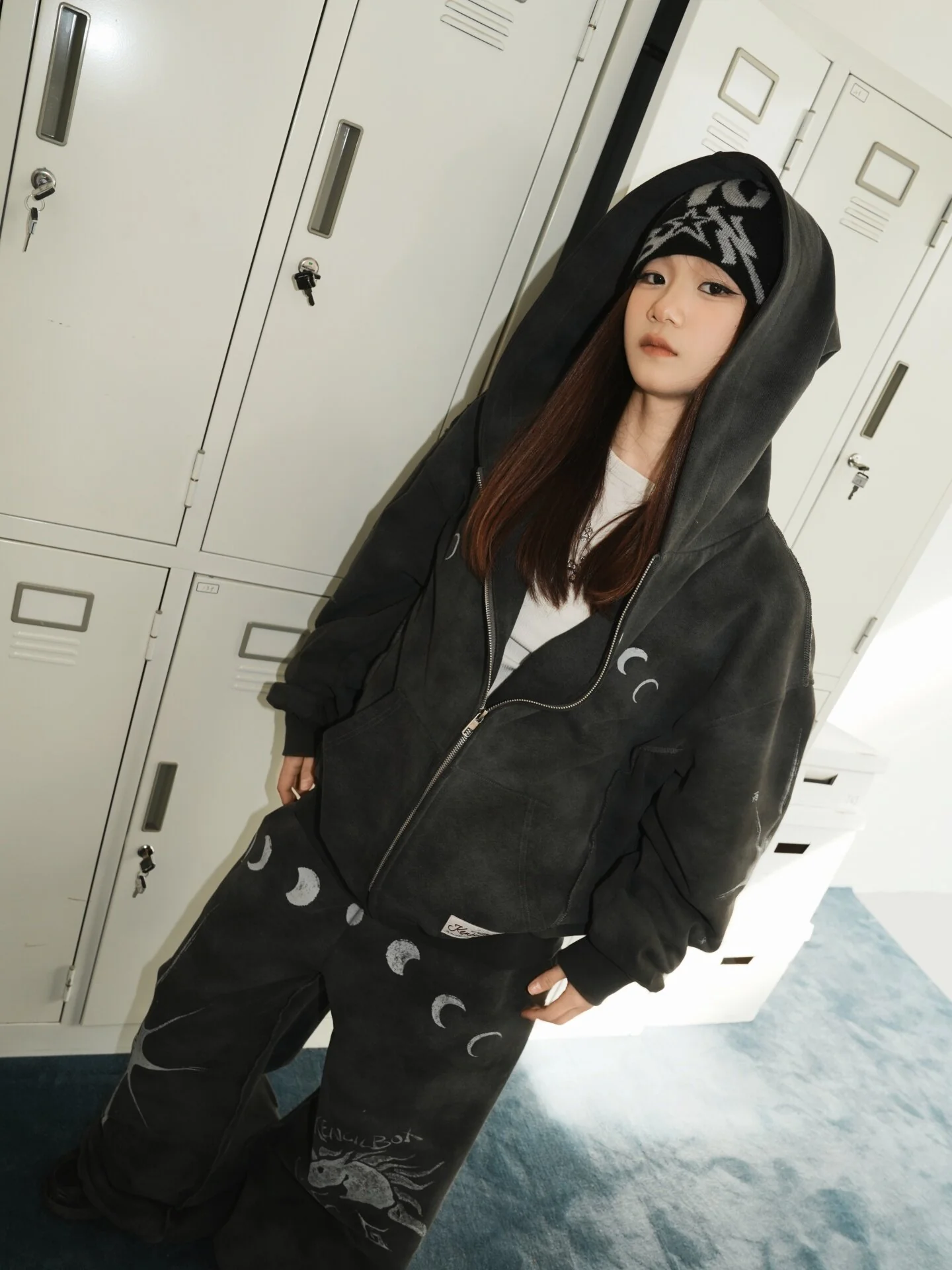 Unicorn – Street Hoodie – Dark Grey - Image 7