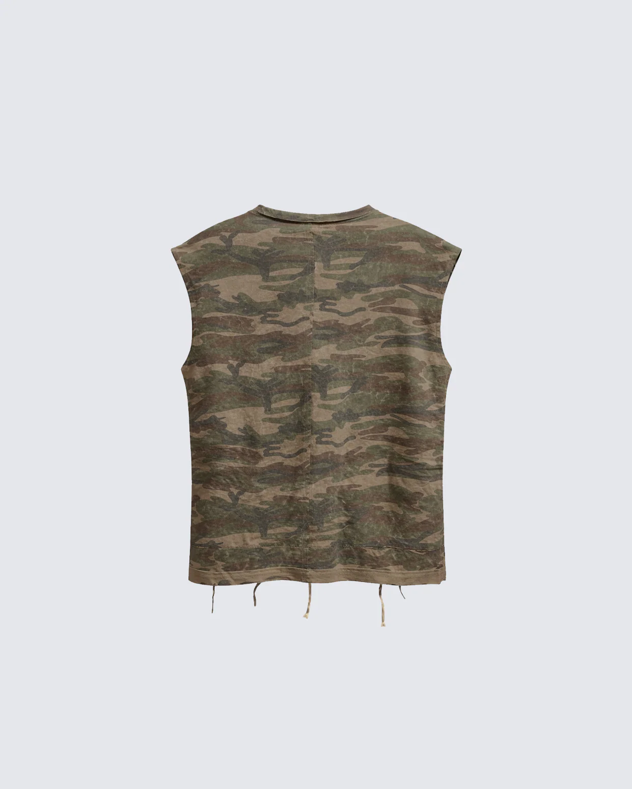 Vintage Camo Number Vest - Image 3