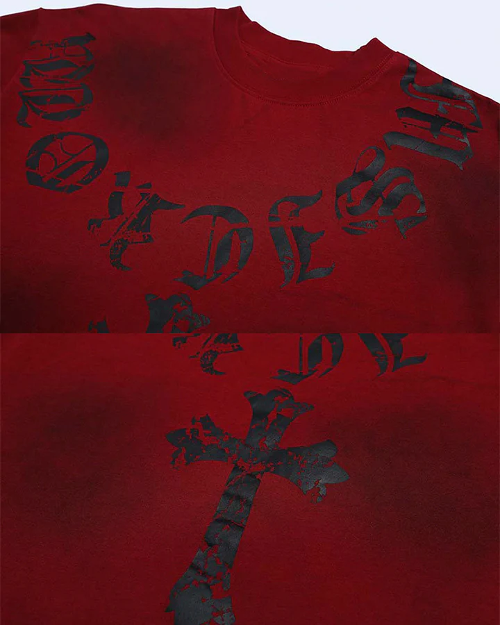 Vintage Dirty Spray Graphic Short Sleeve - Image 11