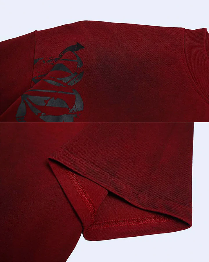 Vintage Dirty Spray Graphic Short Sleeve - Image 12