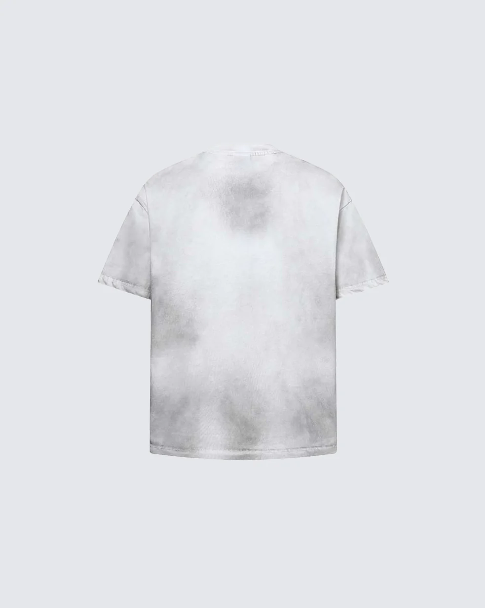 Vintage Dirty Spray Graphic Short Sleeve - Image 8