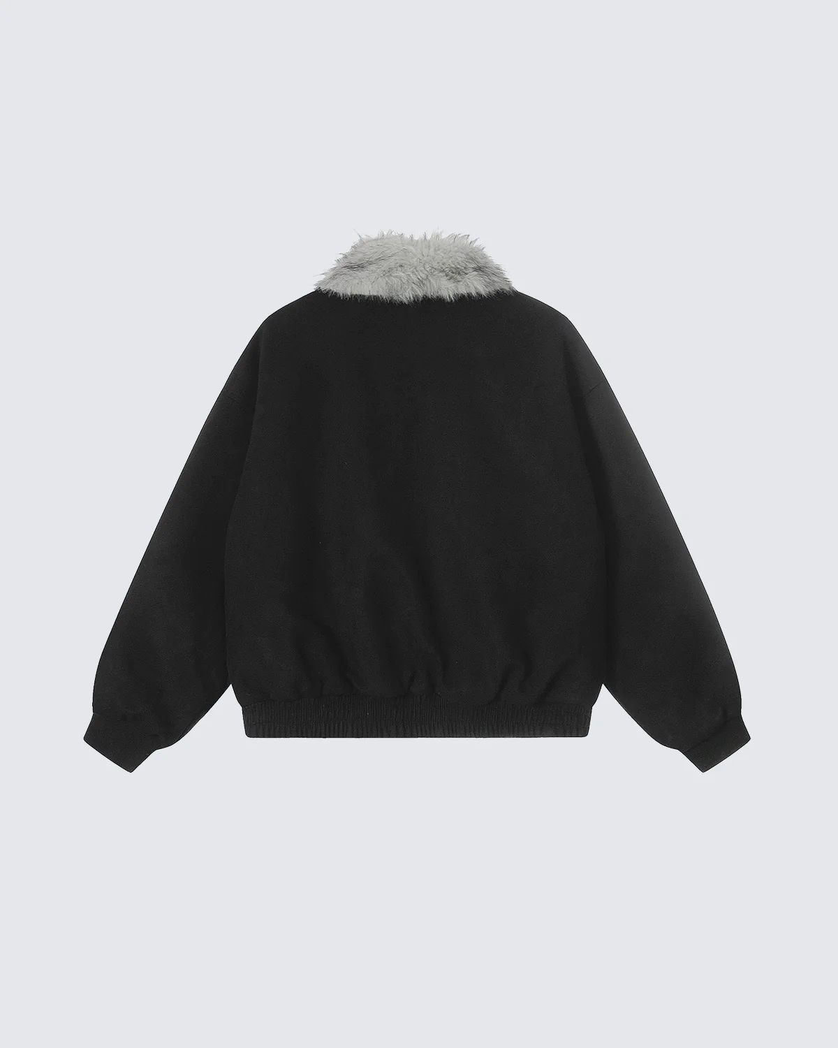 Vintage Eagle Fur Collar Jacket - Image 6