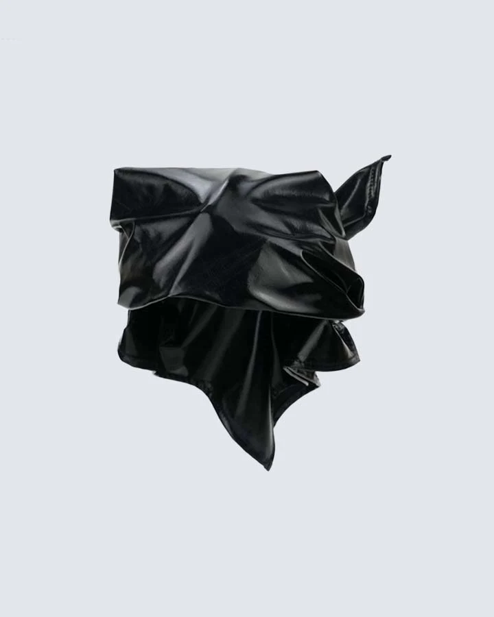Vintage Glossy Headscarf Multifunctional Bandana - Image 4