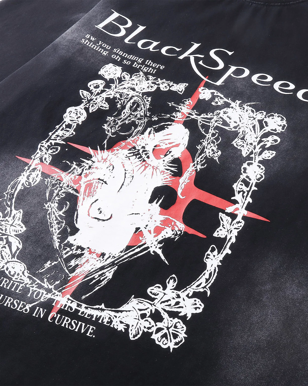 Vintage Graphic Washed T-Shirt - Image 10