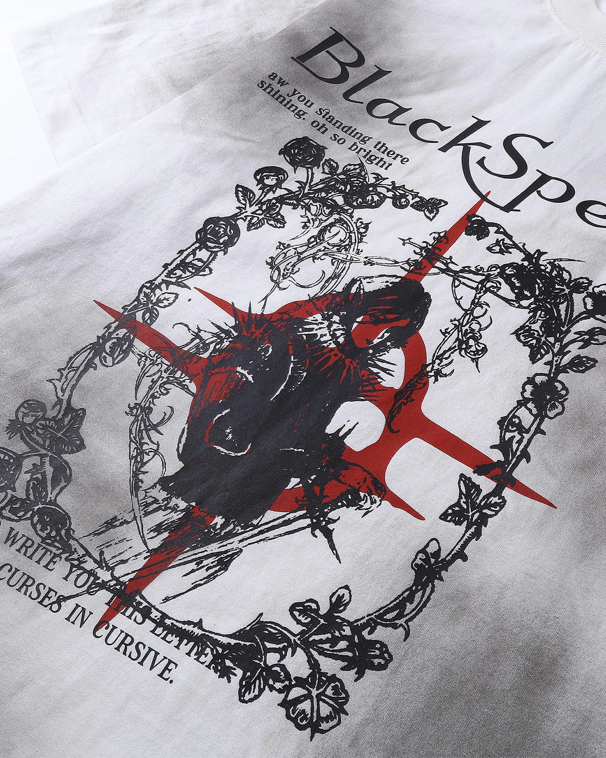 Vintage Graphic Washed T-Shirt - Image 8