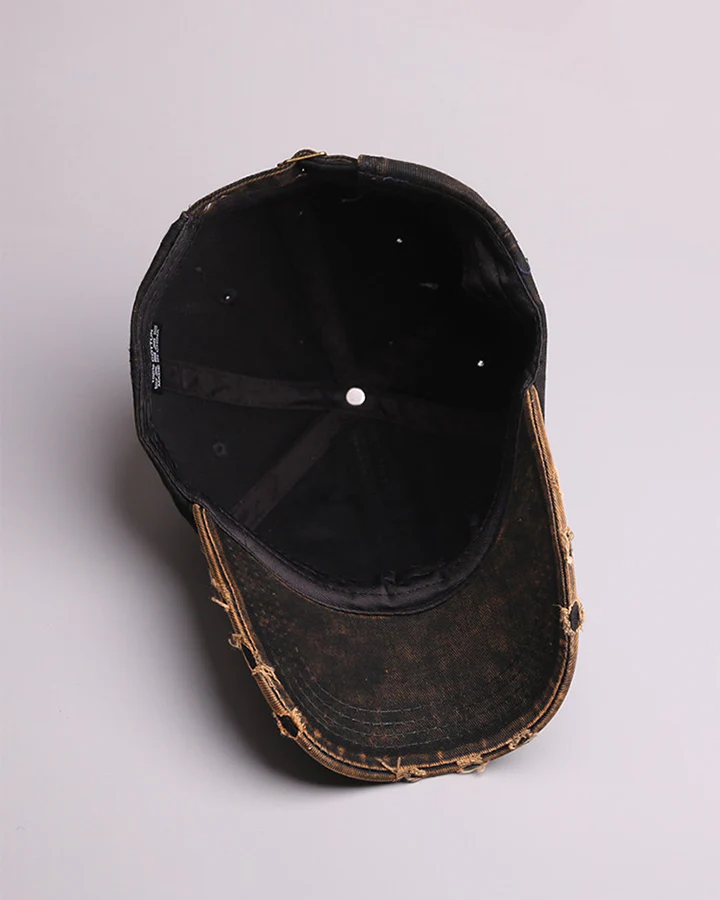 Vintage New Distressed Embroidered Baseball Cap - Image 10