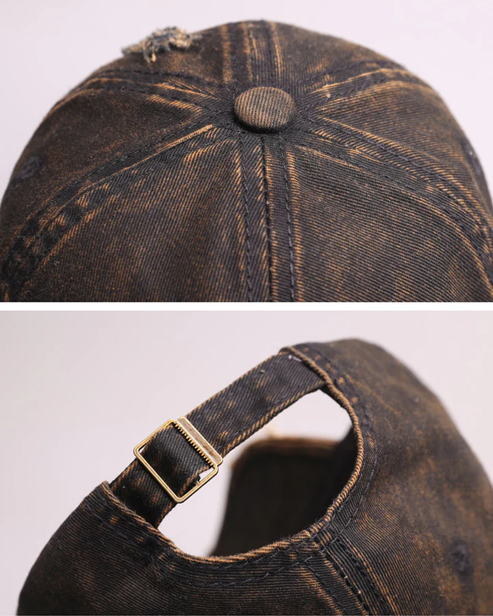 Vintage New Distressed Embroidered Baseball Cap - Image 12