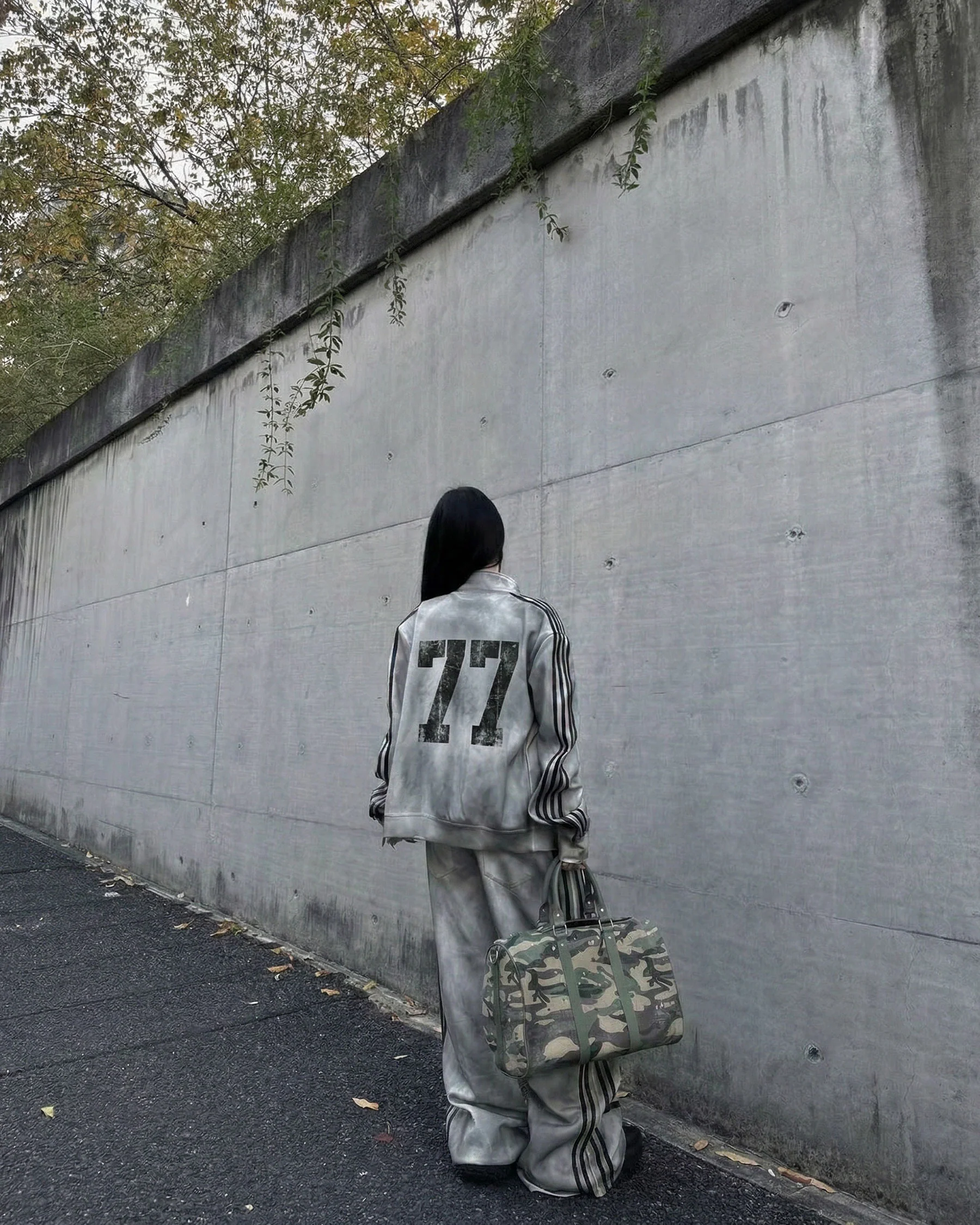 Vintage New Zip-Up Number Track Jacket - Image 10