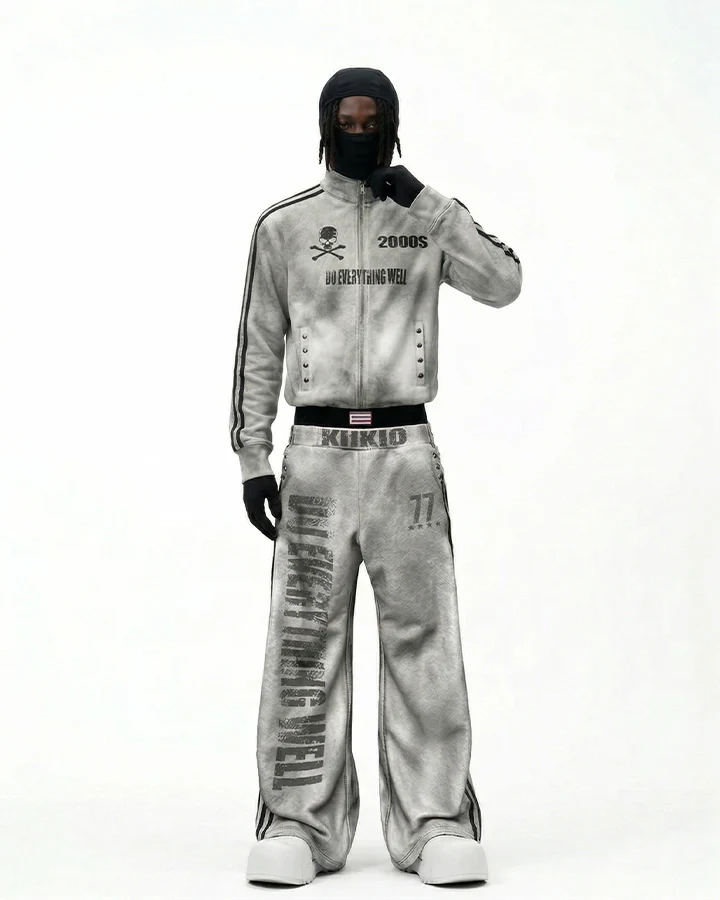 Vintage New Zip-Up Number Track Jacket - Image 2
