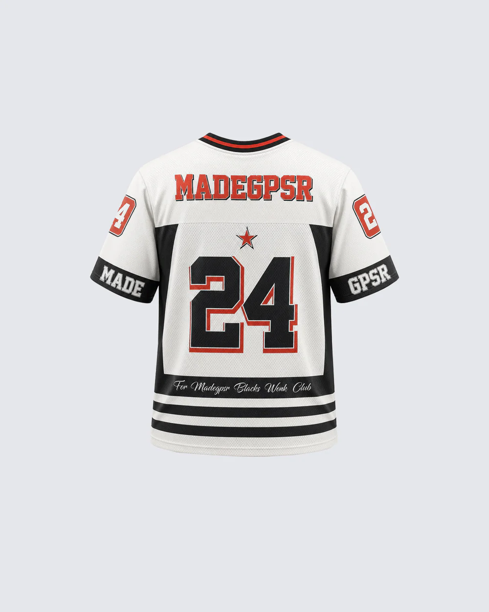 Vintage Number 24 Sport Mesh Jersey Tee - Image 2