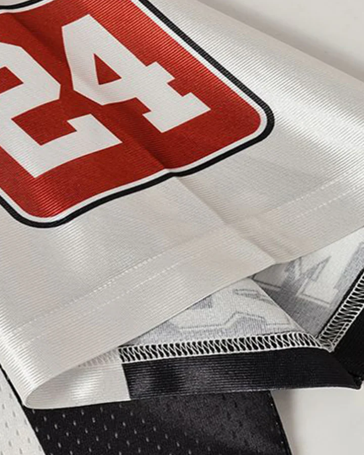 Vintage Number 24 Sport Mesh Jersey Tee - Image 5