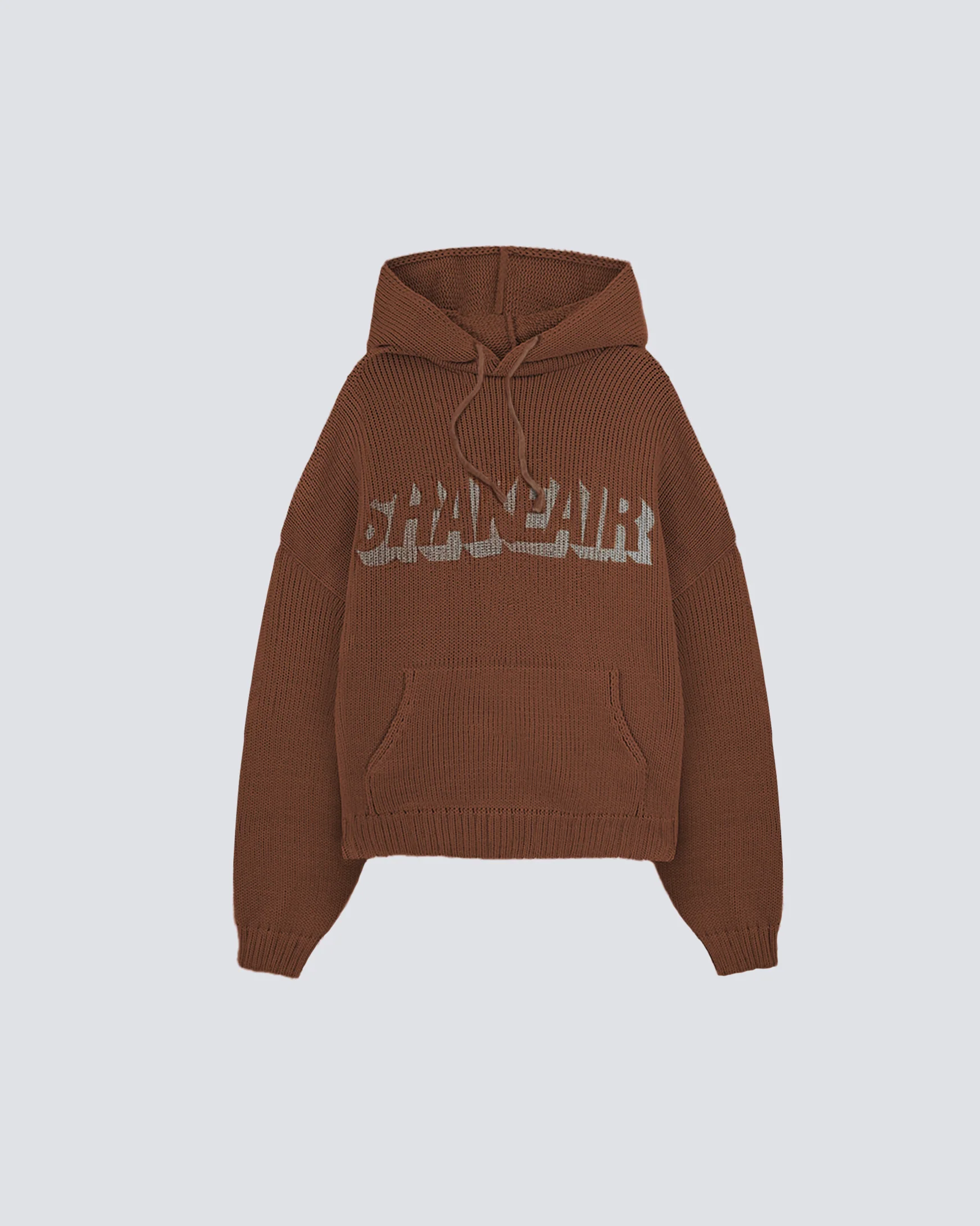 Vintage Relaxed Knit Hoodie - Image 4