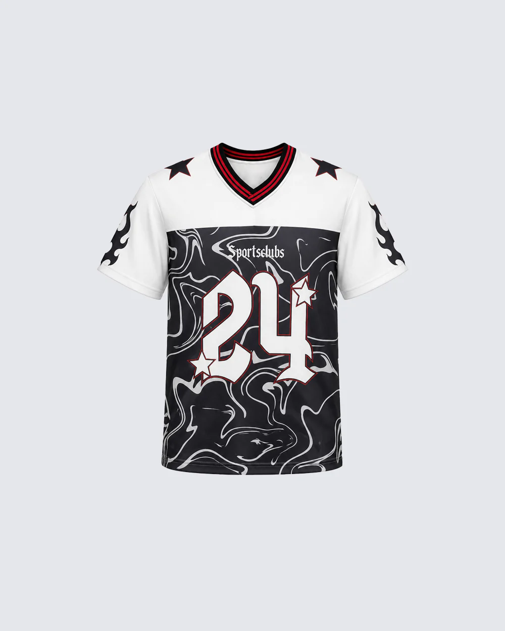 Vintage Star Number Mesh Jersey Tee
