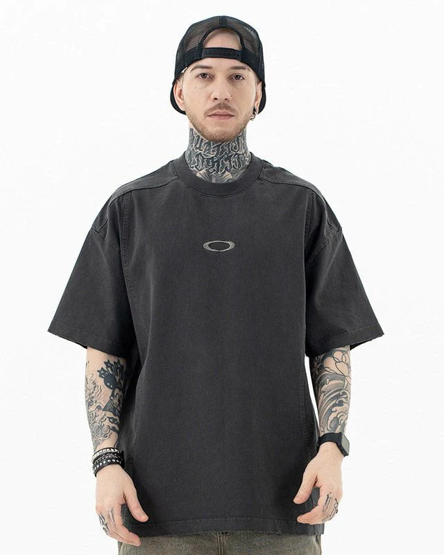 Deconstructed Patchwork Vintage Washed T-shirt - Image 6