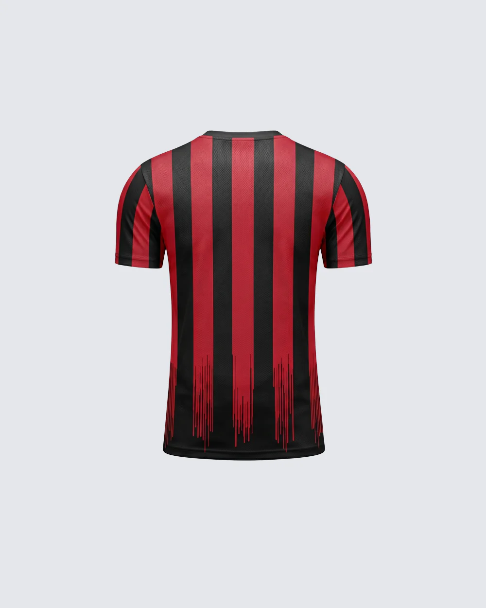 Vintage Striped Sport Soccer Jersey - Image 2