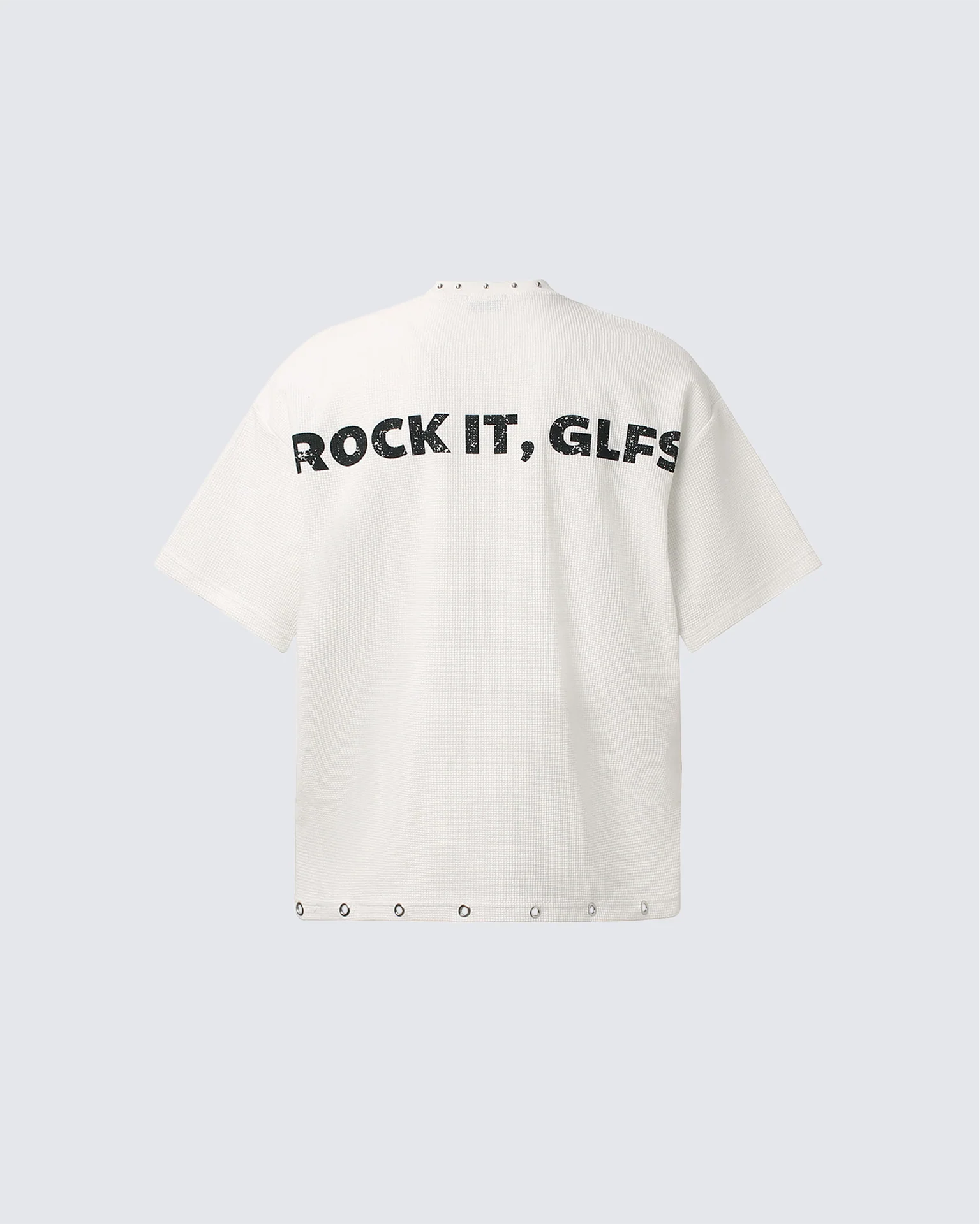 Vintage Studded Graphic T-Shirt New - Image 6