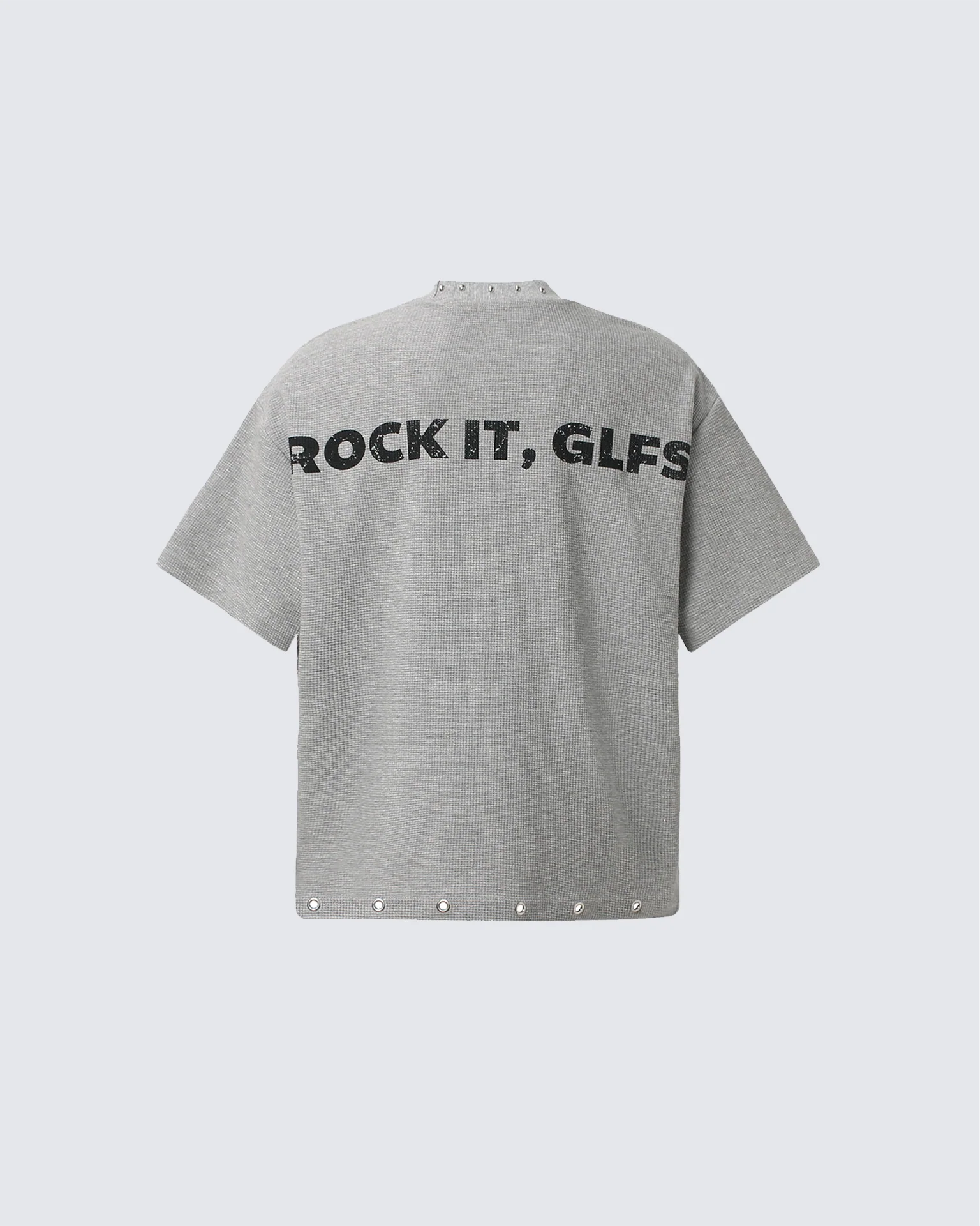 Vintage Studded Graphic T-Shirt New - Image 9