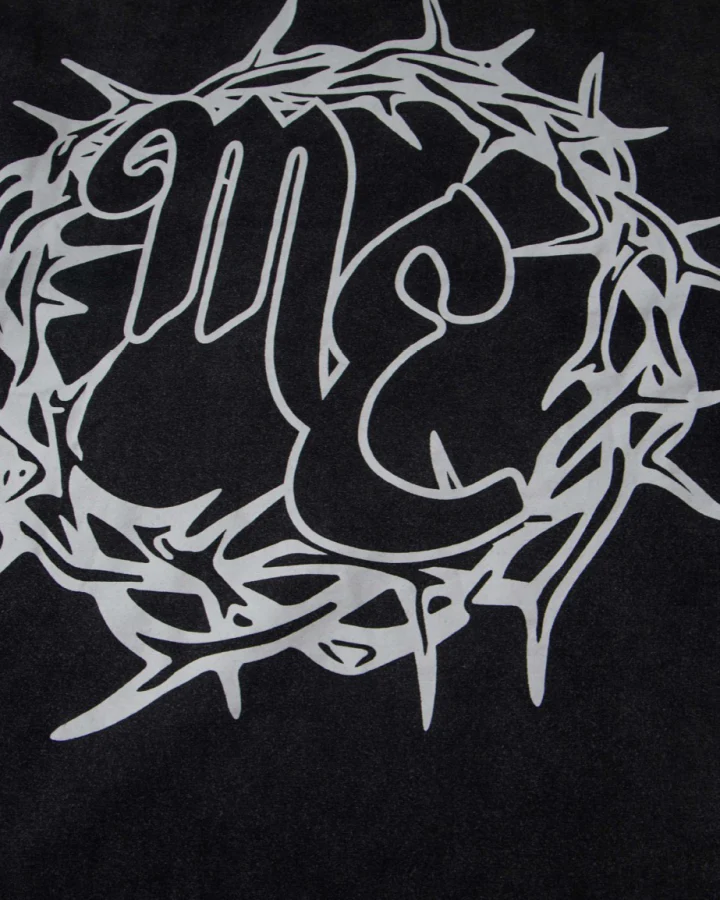 Vintage Thorn Graphic Layered Tee - Image 3