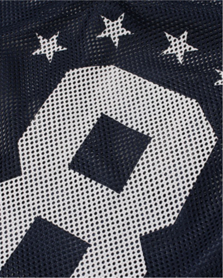 Vintage Wash Mesh Number Graphic Tee - Image 6