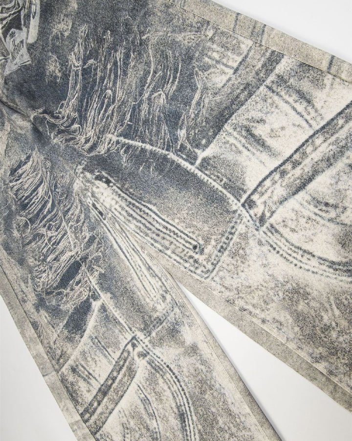 Vintage Washed Casual Pants - Image 11