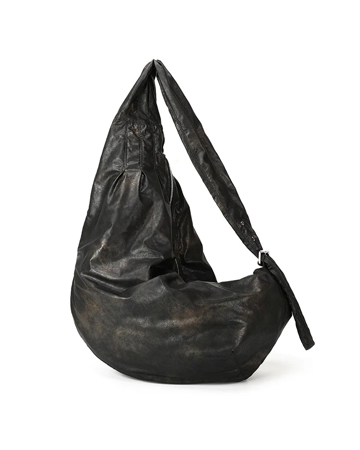 Vintage Washed Gradient Oversized Crossbody Bag - Image 6