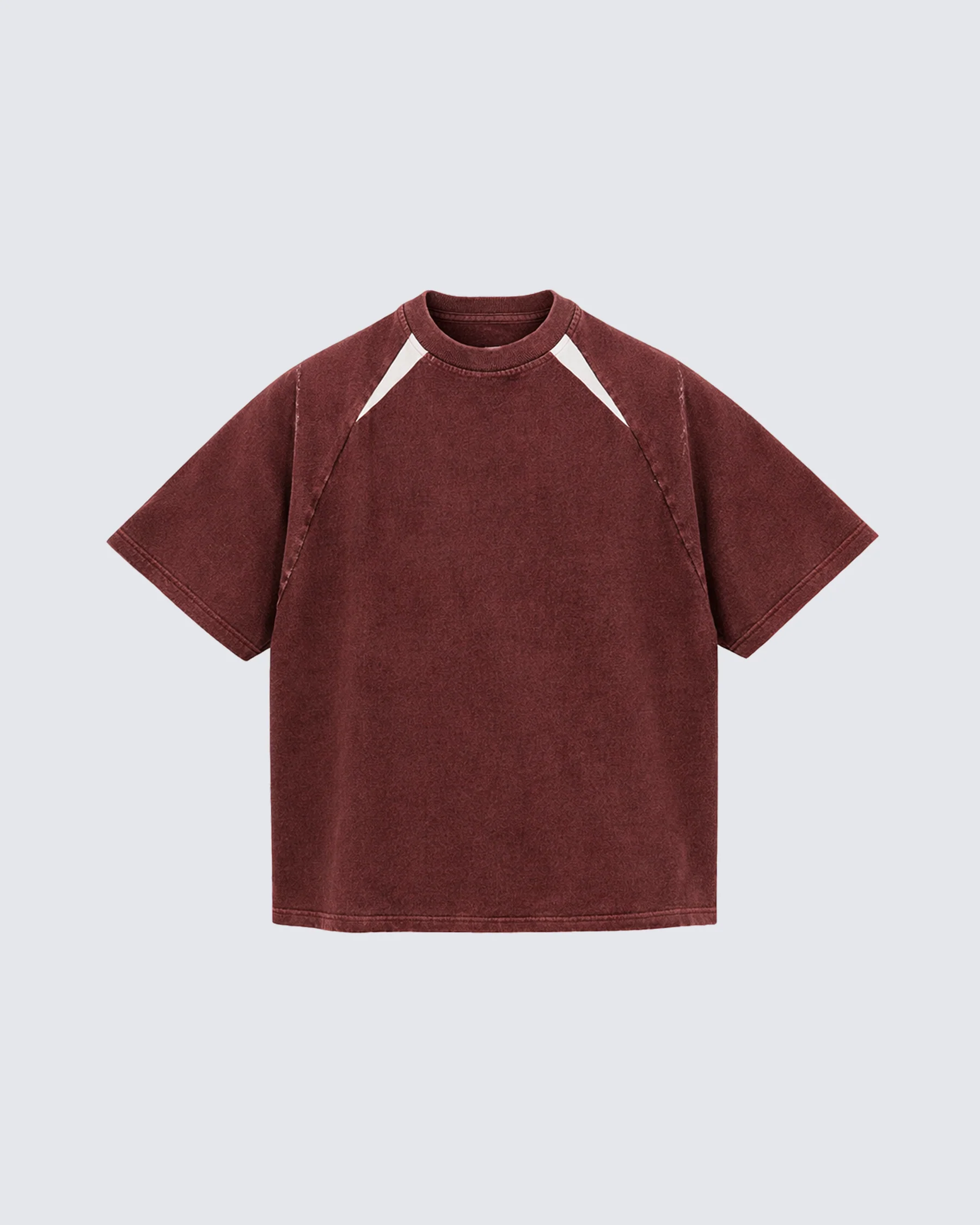 Vintage Washed Raglan Sleeve T-Shirt - Image 8
