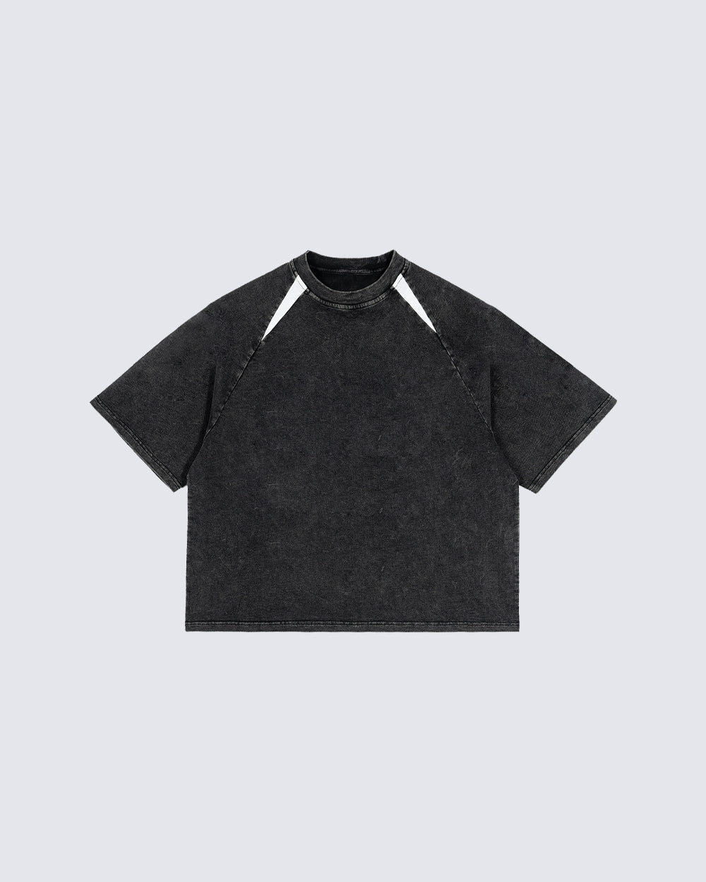 Vintage Washed Raglan Sleeve T-Shirt - Image 9
