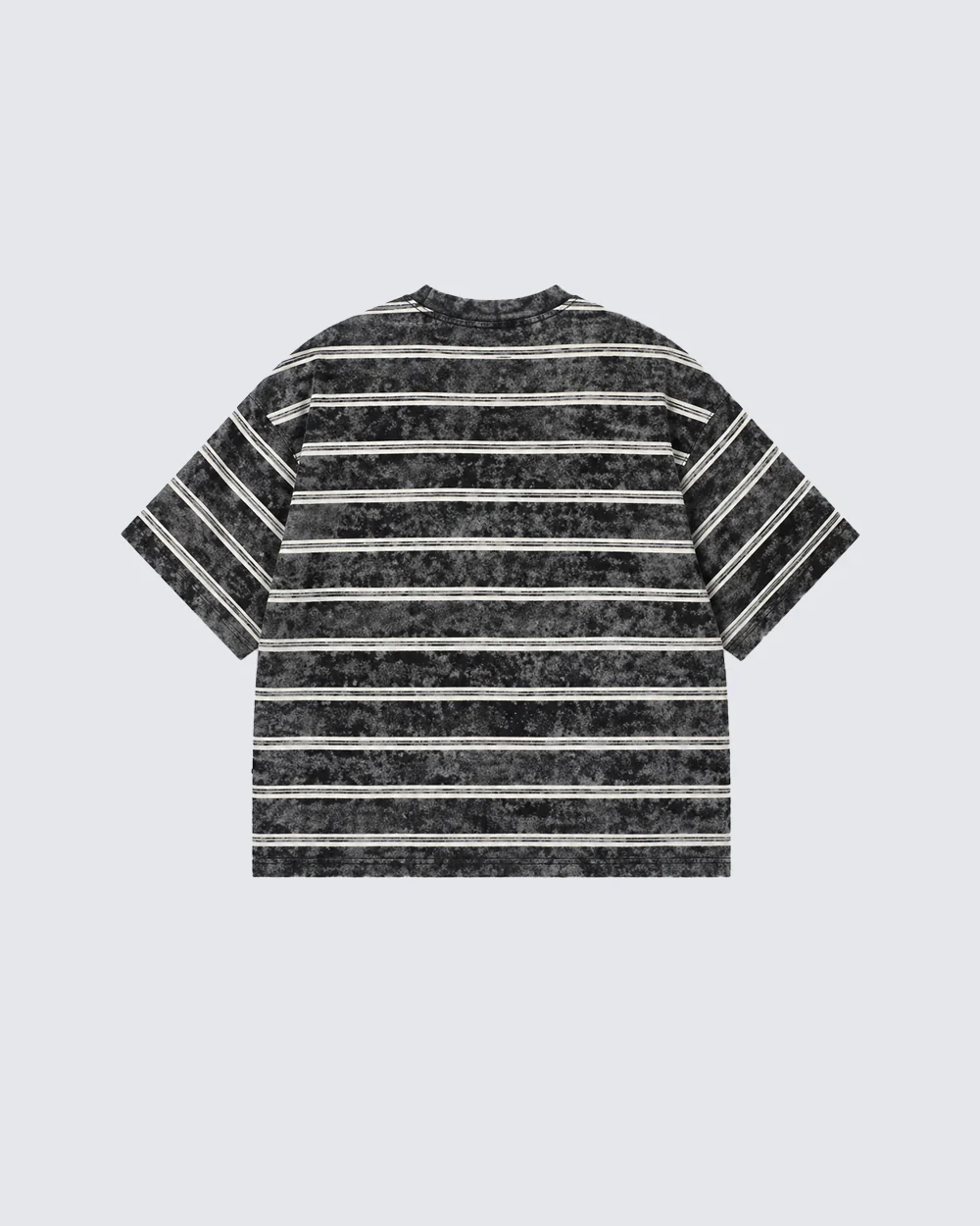 Vintage Washed Stripe Oversized Tee - Image 2