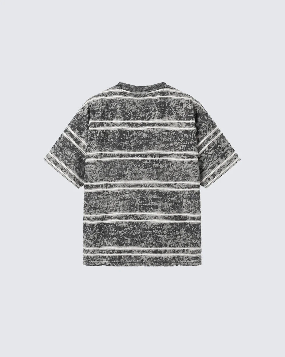 Vintage Washed Stripe Oversized Tee - Image 4