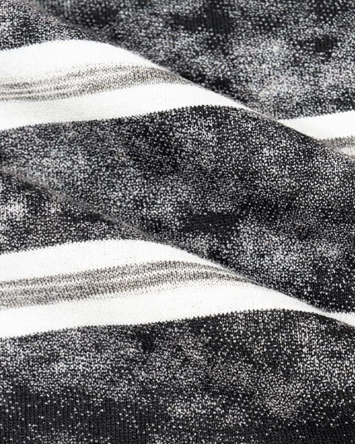 Vintage Washed Stripe Oversized Tee - Image 6