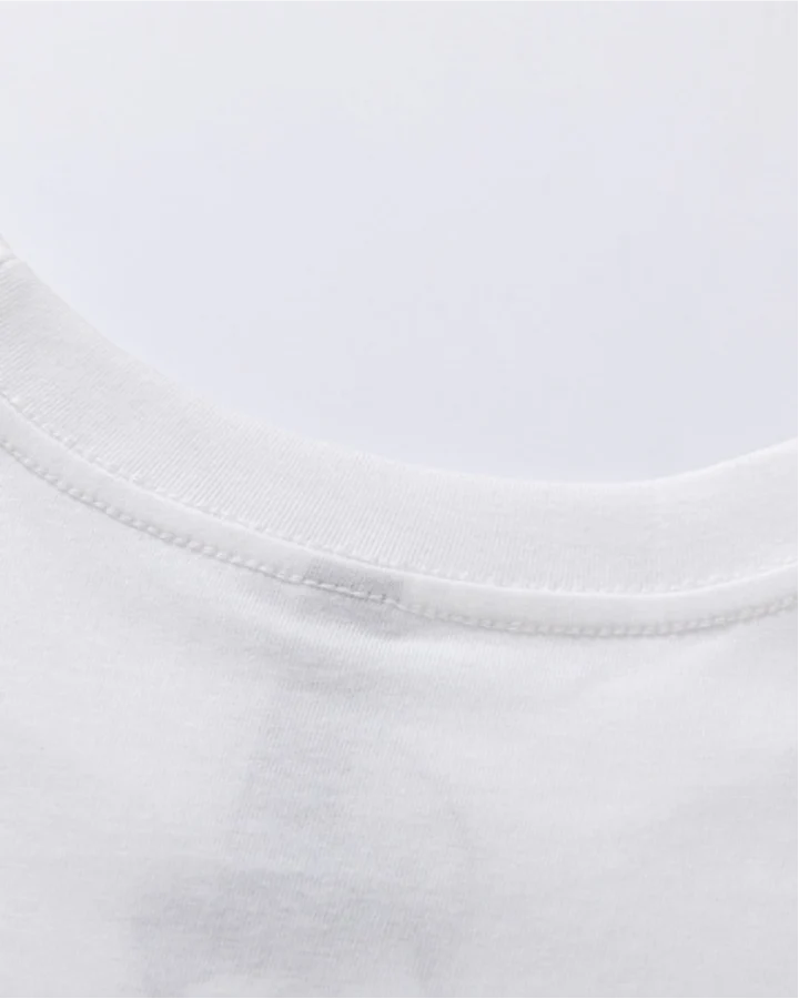 Vintage Washed Text Graphic Sleeveless Tee - Image 5