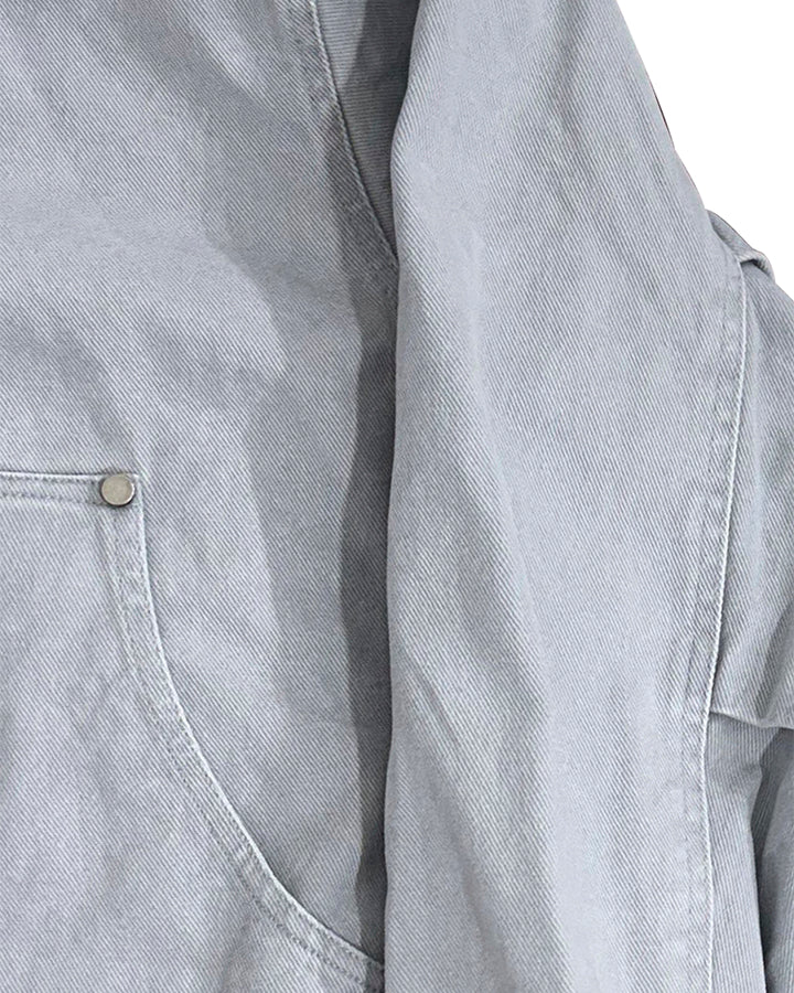 Washed Canvas Heavy Duty Workwear Jacket - Image 3